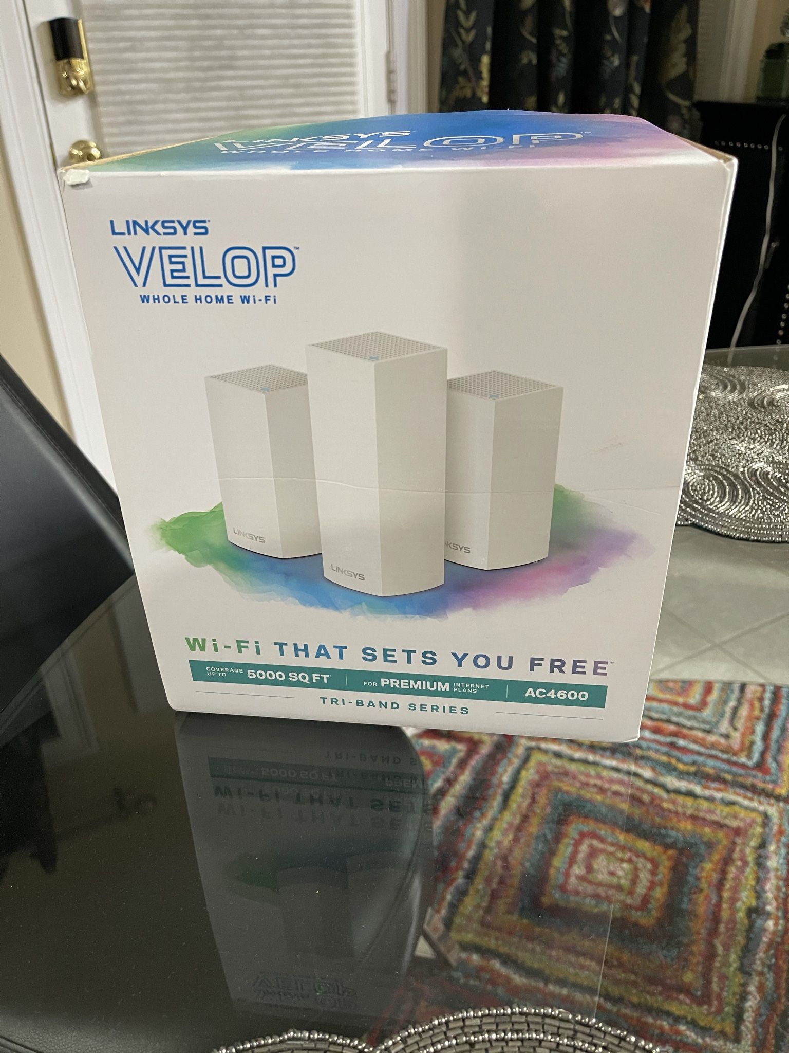 Linksys Velop VLP0203 AC4600 Whole Home WiFi System Tri-band Series 3 Pack