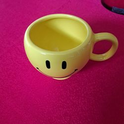 Happy Face Coffee Cup