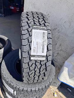 LT265/75R16 Royal Black Terra Force A/T 123/120R 10 ply Load Range E new 4 tires