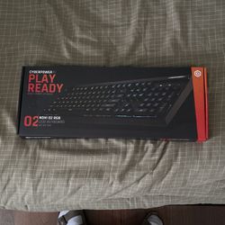 cyber power keyboard and mouse never used