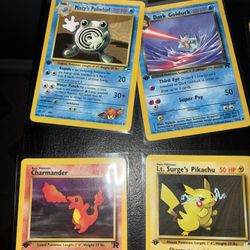 Vintage Pokemon Cards 