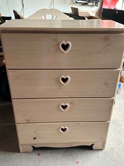 Girls Heart Full Bedroom Set