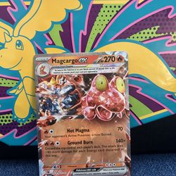 Magcargo Ex #29 Pokemon TCG Twilight Masquerade
