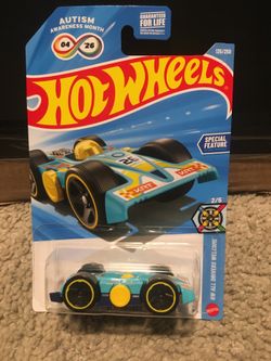 Flipping fast hot wheels