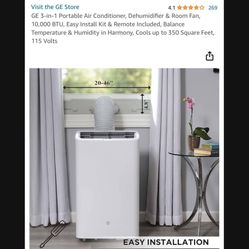 Portable Air Conditioner (includes Remote)