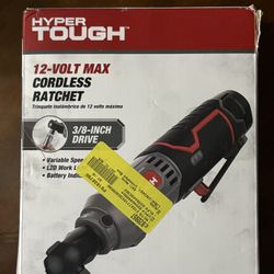 Cordless ratchet - 12 Volt Max Hyper Tough