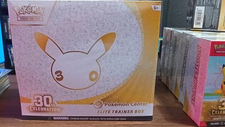 Large Pokemon 30th Celebrations Collection Lot