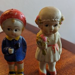 Antique Bisque Porcelain Baby Doll Figurines