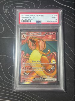 2023 Pokemon Scarlet and Violet 151 Ultra Rare Charizard Ex #183