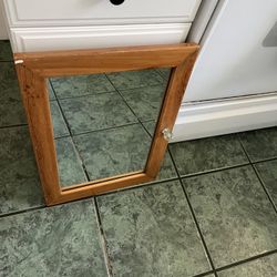 Antique Mirror- Refinished Medicine Cabinet Door