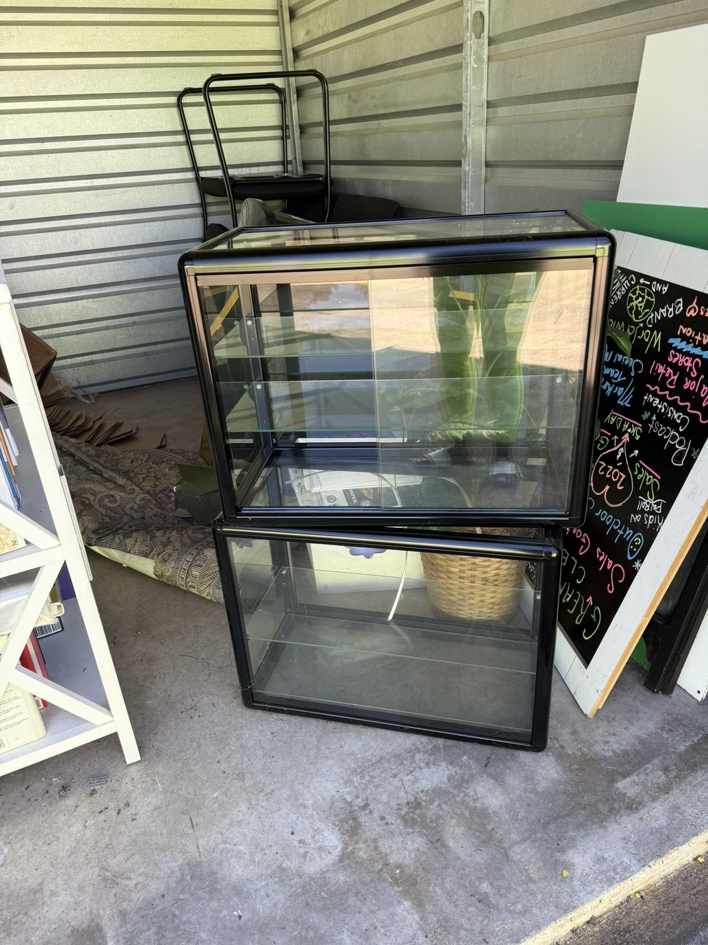 Glass Product Display $40