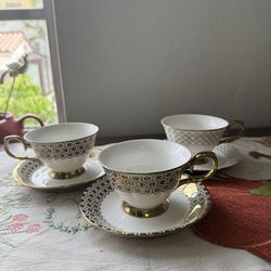 Teacup Set Of 3