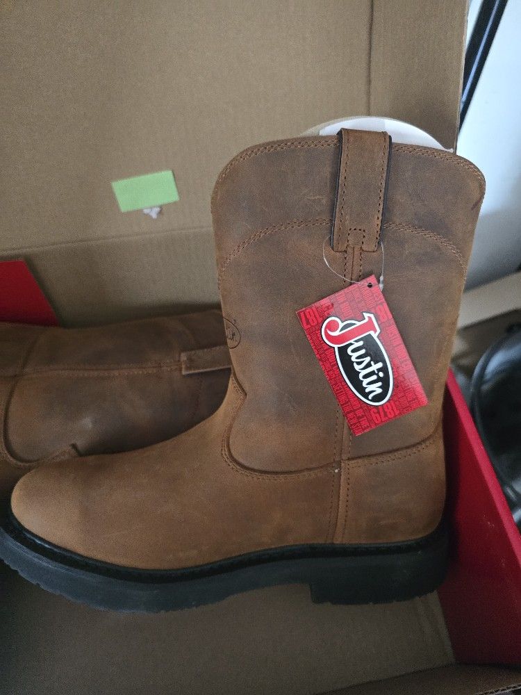 Justin Work Boots Nuevas