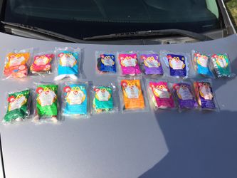 TY TEENIE BEANIE BABIES McDonald’s 1-18 except #4
