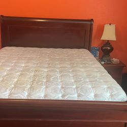 Bed Frame  And Dressers For Sale $225