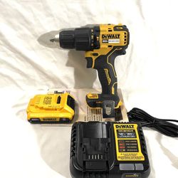 Brand New Dewalt 20V Brushless (DCD798) Hammer Drill Tool Set. Retails For $190. 