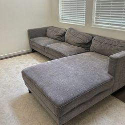 Grey Sectional Couch - Sofa Seccional Gris