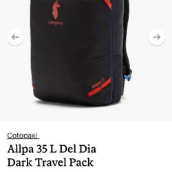 Cotopaxi Allpa 35L Travel Backpack – Like New – Used Once