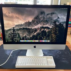 Apple iMac 27” 2020 8CORE i7 AMD RADEON PRO 5500 XT 8GB VRAM 32GB//500GB SSD