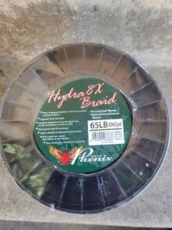 Phenix Braided Fishing Line, 65lb