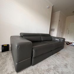 Leather Sofa Recliner Coach