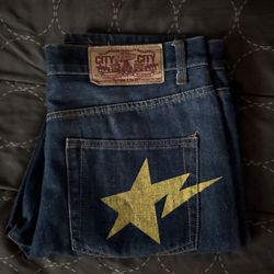 Bape Blue jeans