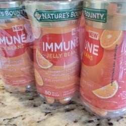 Natures Bounty Immune Jelly Beans 80 Count (6 Packs)