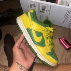 Brazil Dunks Size 8 Beat