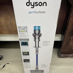 Dyson - Gen5 Outsize Cordless Vacuum With 8 Accessories- Nickel/Blue ( Brand New )