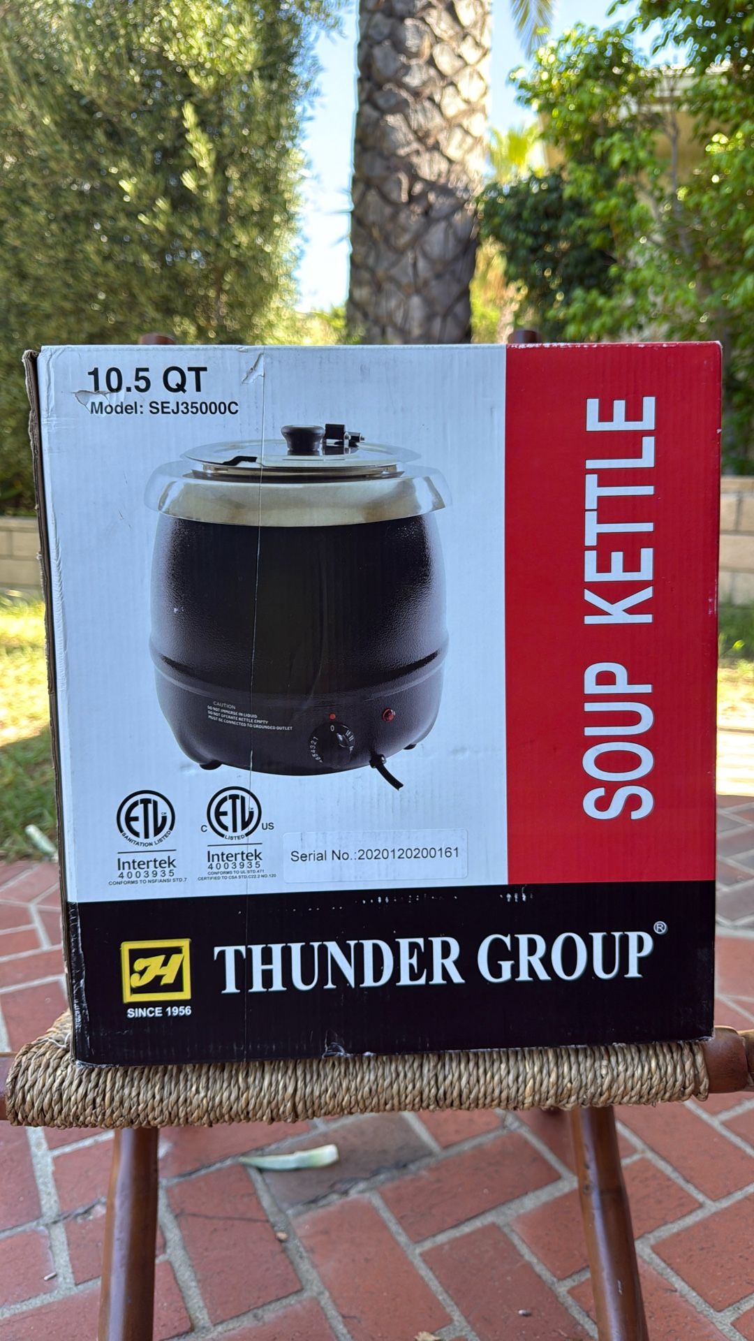 Thunder Group Soup Kettle New In Box