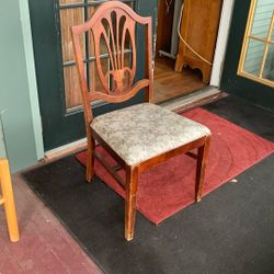 Antique Chair Solid Wood  