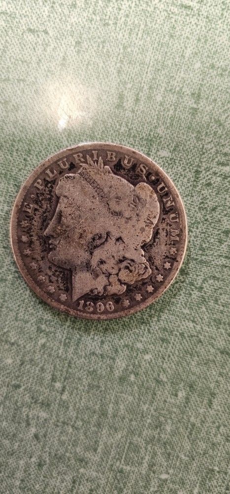 1896 Morgan Silver One Dollar 