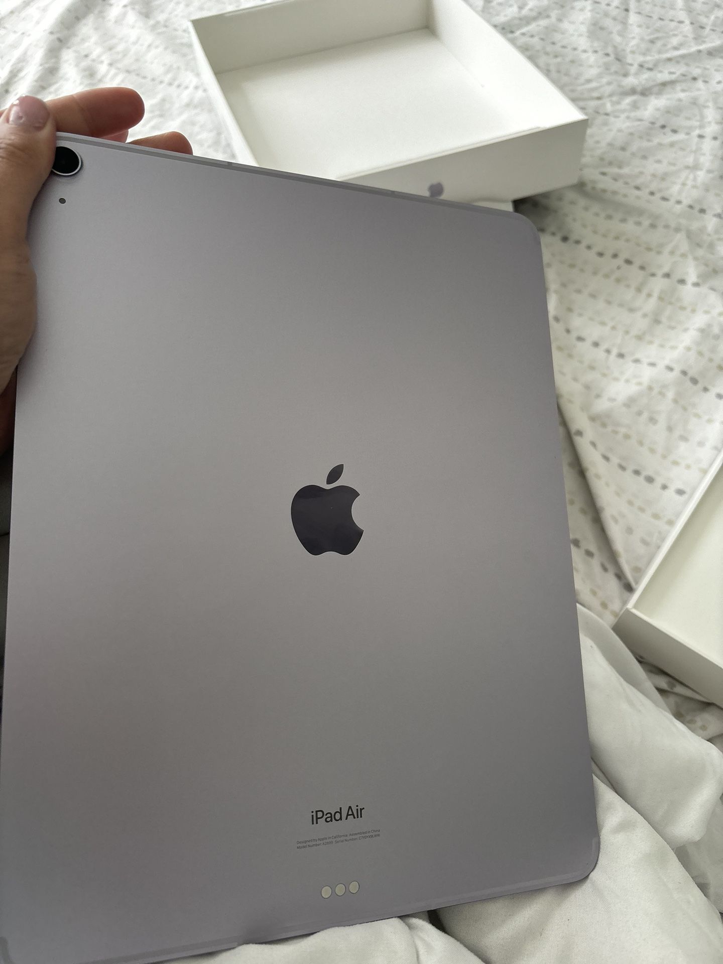 iPad Air 2024 Purple