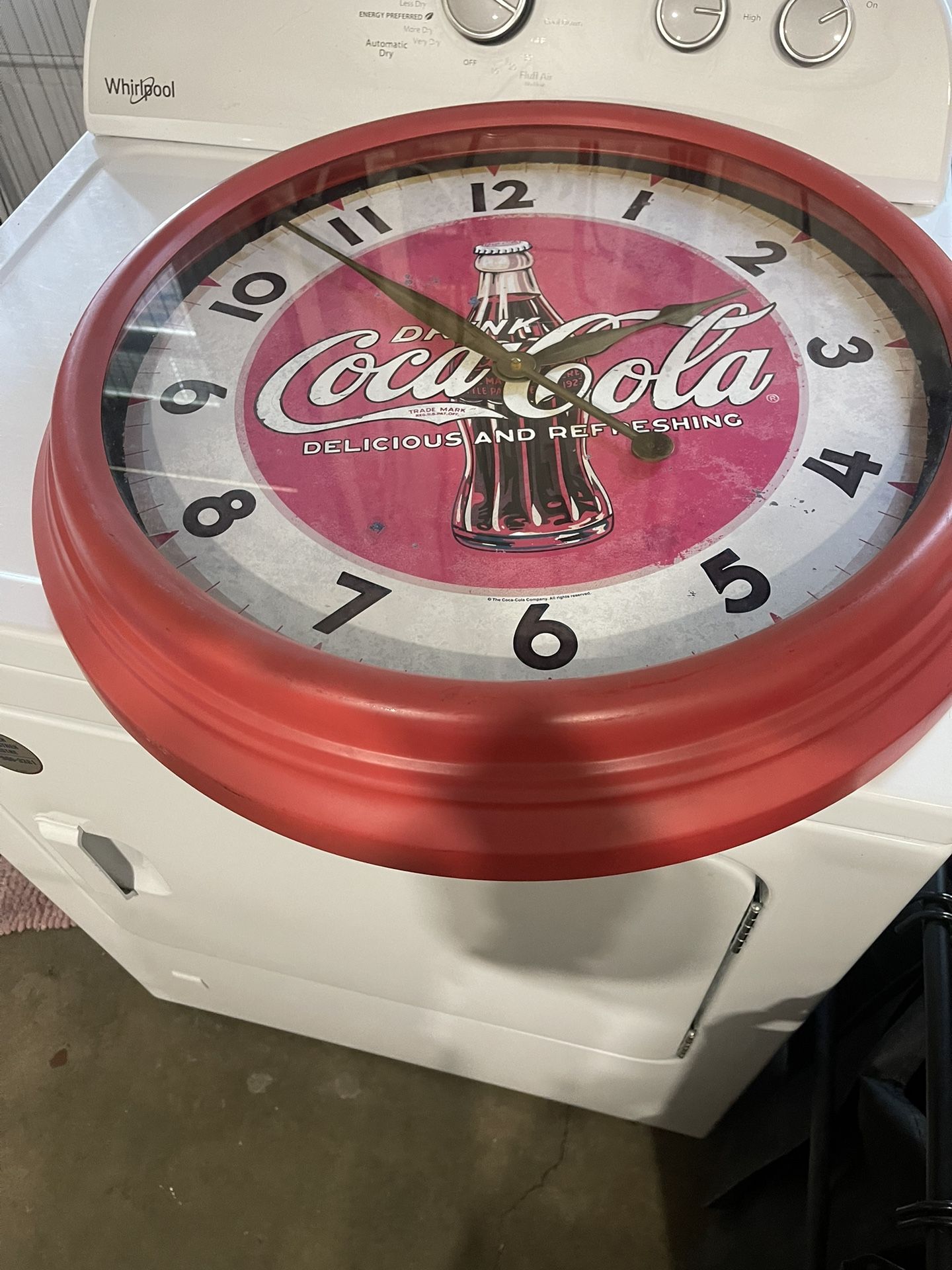 Coca Cola Clock