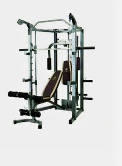 Home Smith Gym System & Weights