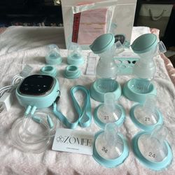 Zomee Breast Pump (wearable) With Extra Parts