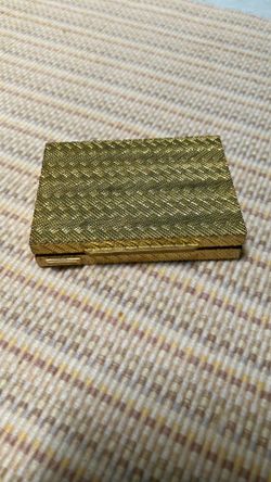 Gilded Italian Mirror / Compact  Case