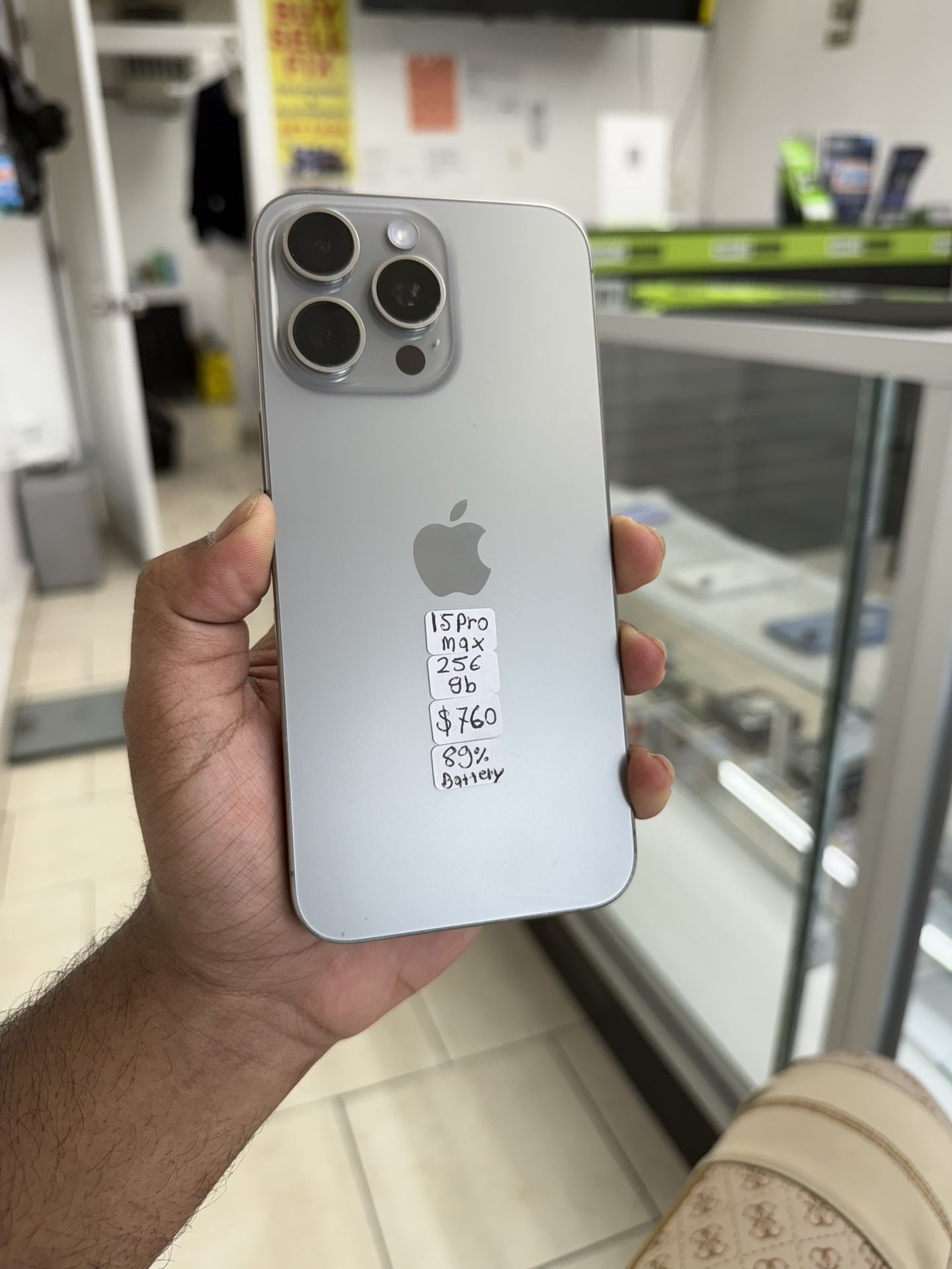 Apple Iphone 15 Po Max 256gb Unlocked