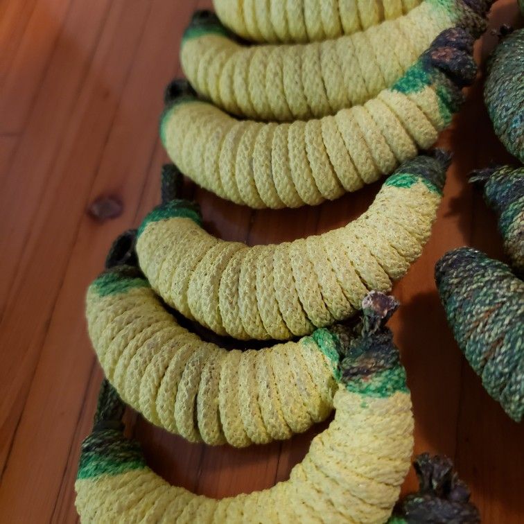 Handtied  Rope BANANAS For Crafts
