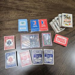 New & Used Vintage Playing Cards (18 Decks) Lot