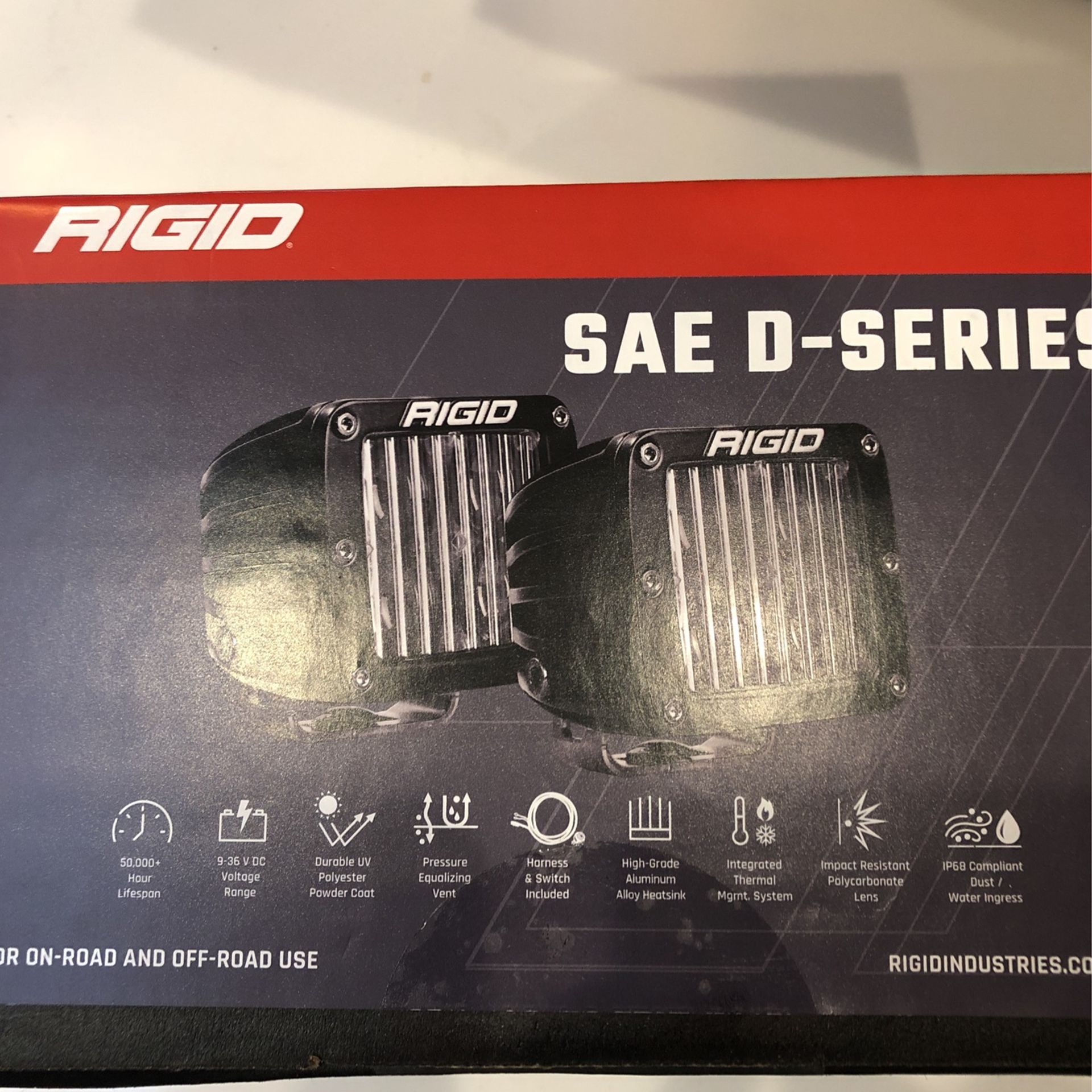 New Rigid SAE d- Series Truck Lights