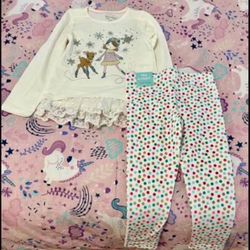 Set Cloths Girl Size 5/6 New