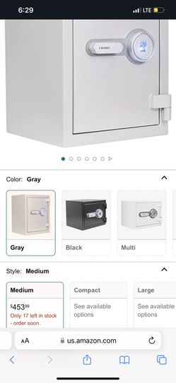 Barska Biometric Fireproof Safe