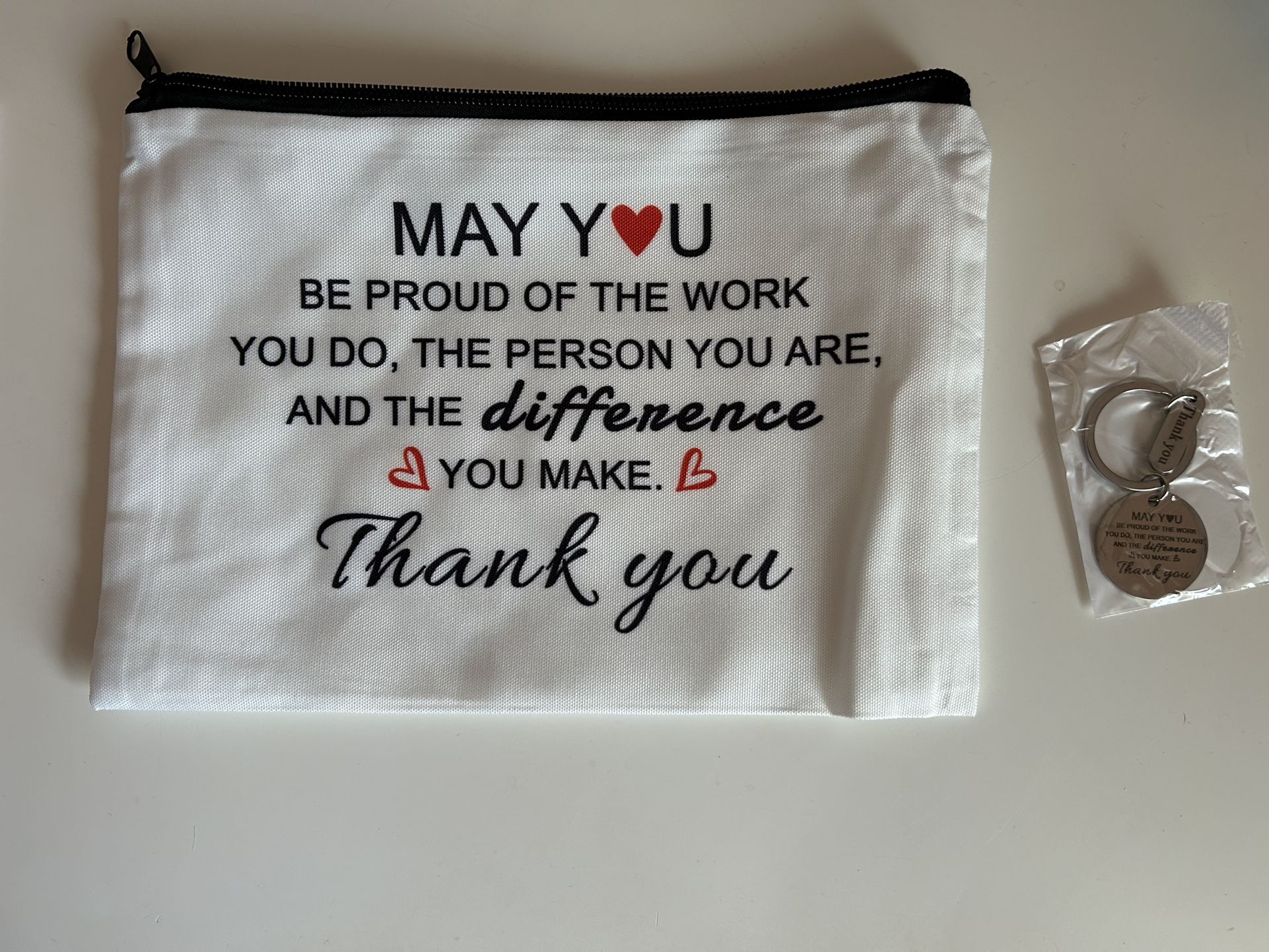Thank You Bag & Keychain