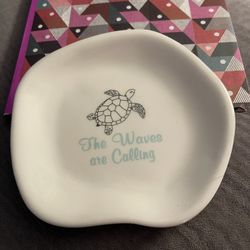 Matching Soap Dish And Dispenser