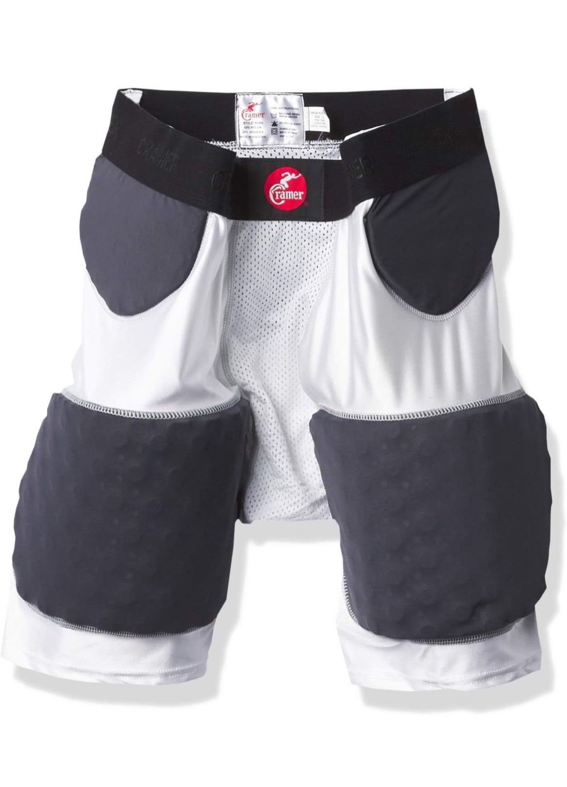 Cramer Hurricane 5 Pad Football Girdle, with Thigh, Hip and Tailbone Pads, Breathable Fabric, Football Gear, Foam Padding for Extra Protection, Footba