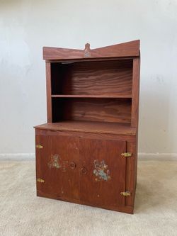 Childrens Kids Handmade Vintage Hutch