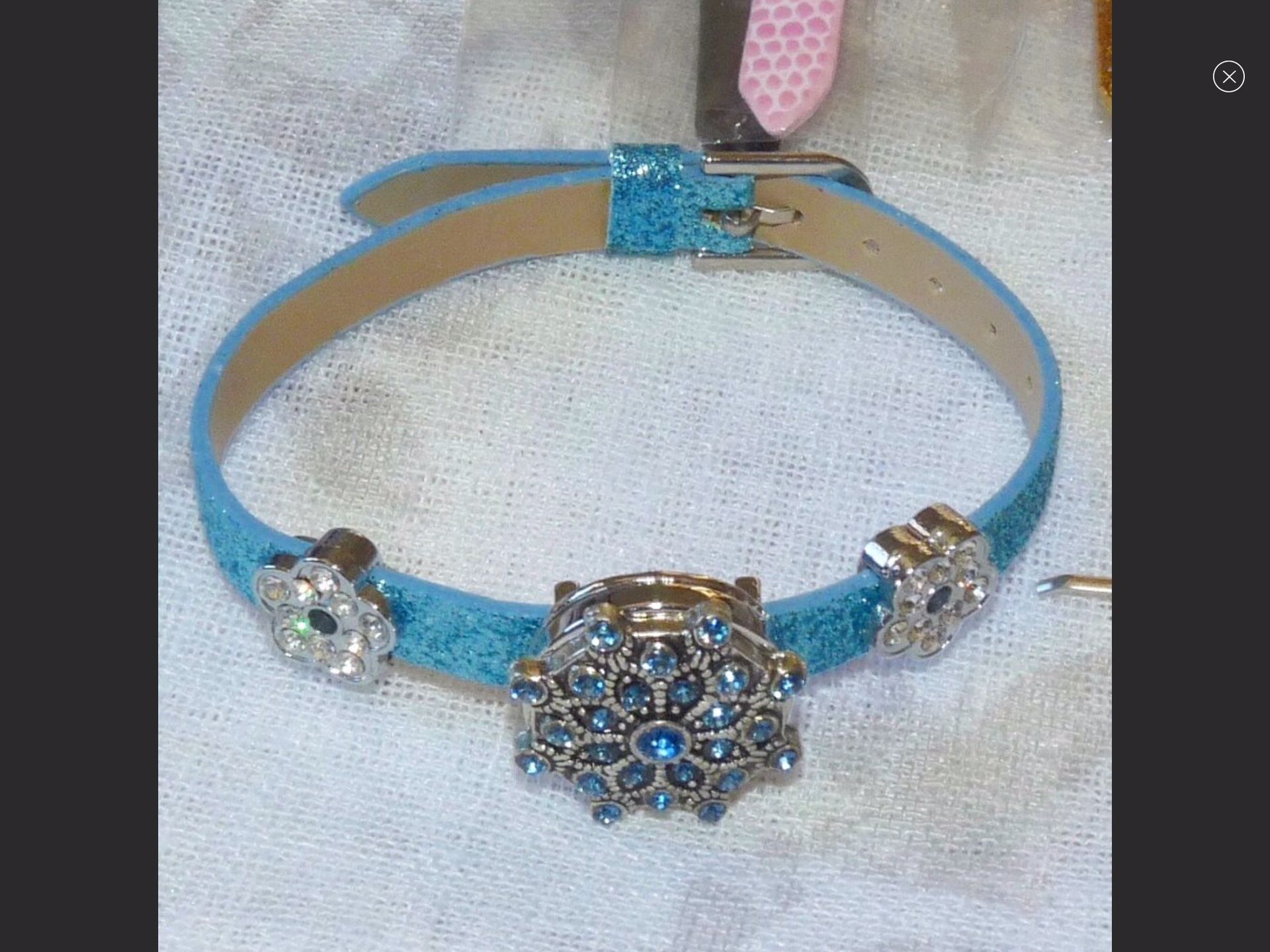 Snap Jewelry Bracelets Assorted Styles Colors w/Free Snap Charms  