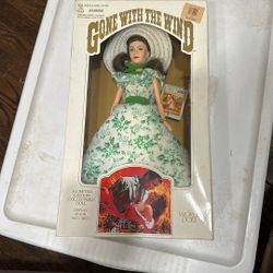 1989 World Doll Limited Edition Scarlett O'Hara doll from Gone with the Wind. 