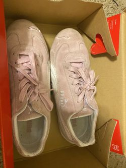Pink Pumas Shoes